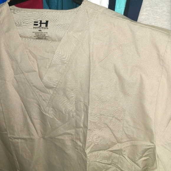 NWT Set of Beverly Hills Uniforms Khaki Scrubs 4XL - Picture 3 of 7